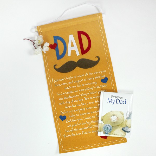 Quotation Scroll n Book for Dad